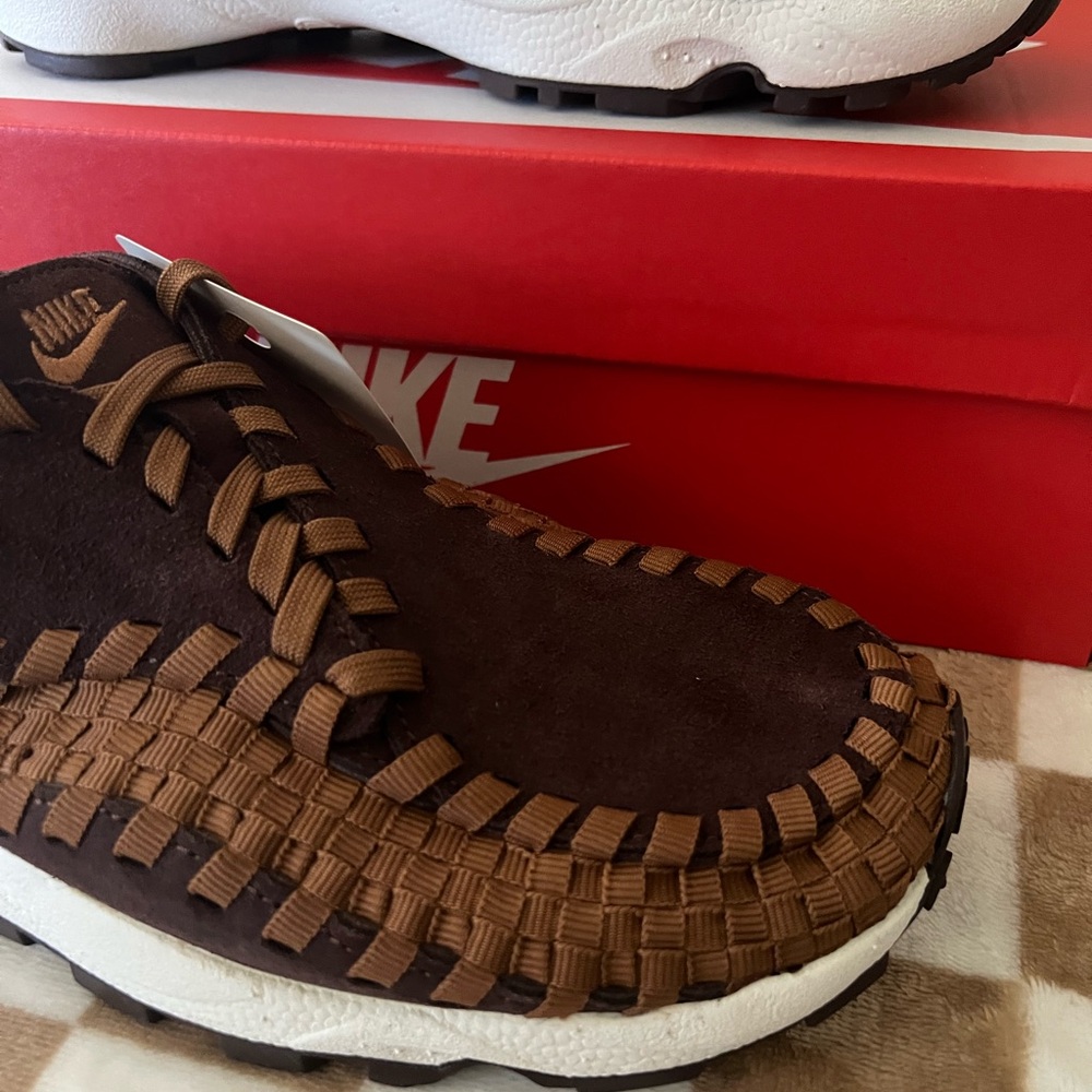 Nike Air Footscape Woven Sneakers Brown FB1959-200 Women’s Size 7.5 BNIB - Picture 5 of 14